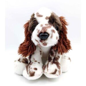 Ganz Heritage Collection Springer Spaniel 10" Plush Dog White Brown H14503